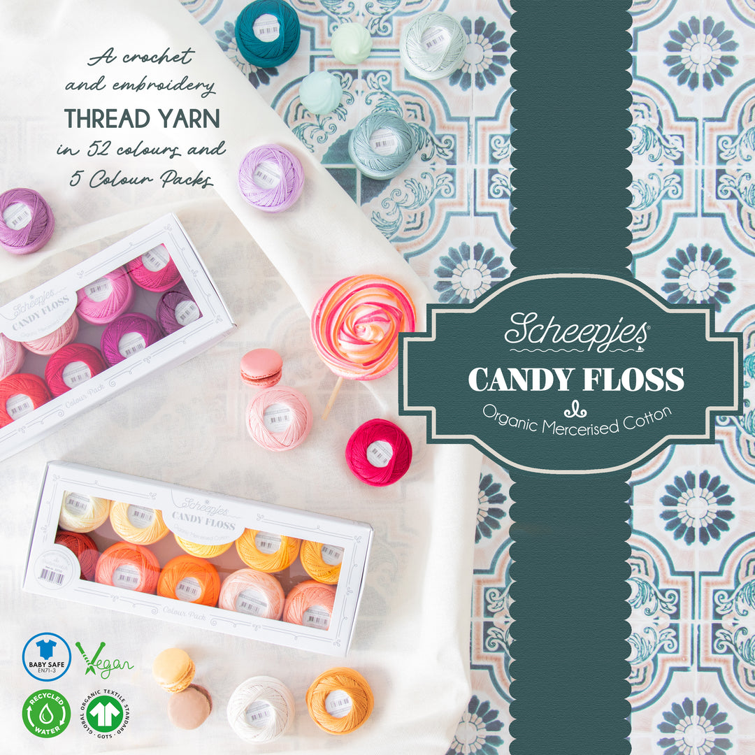 NEW!! PREORDER Scheepjes Candy Floss Colour Packs