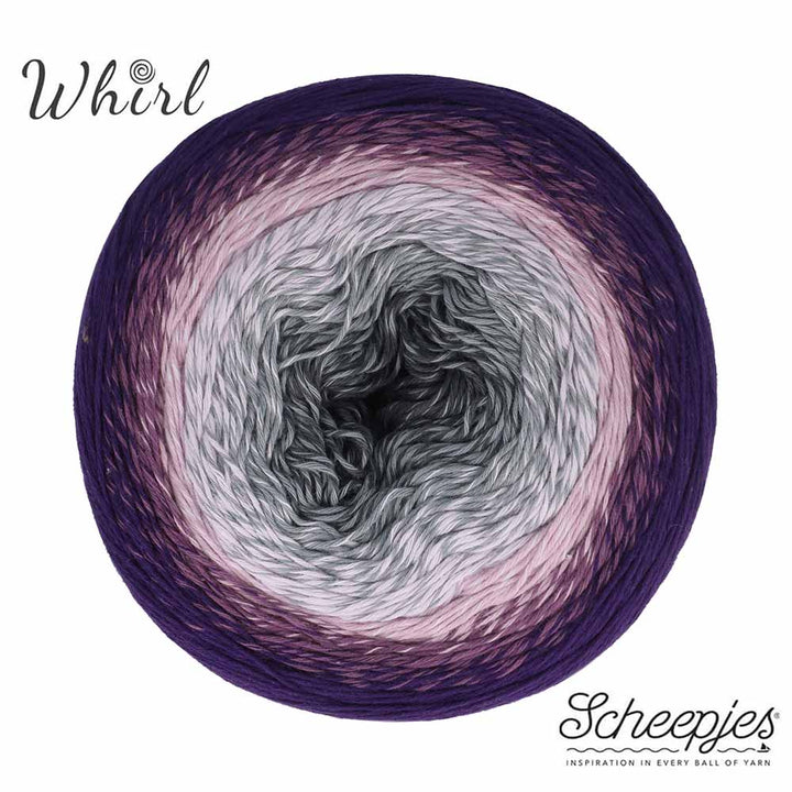 Scheepjes Cotton Whirl 701 Grape Jam - 100% Organic Cotton