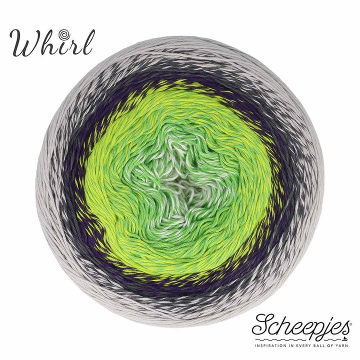 Scheepjes Cotton Whirl 704 Pistachio Palette - 100% Organic Cotton