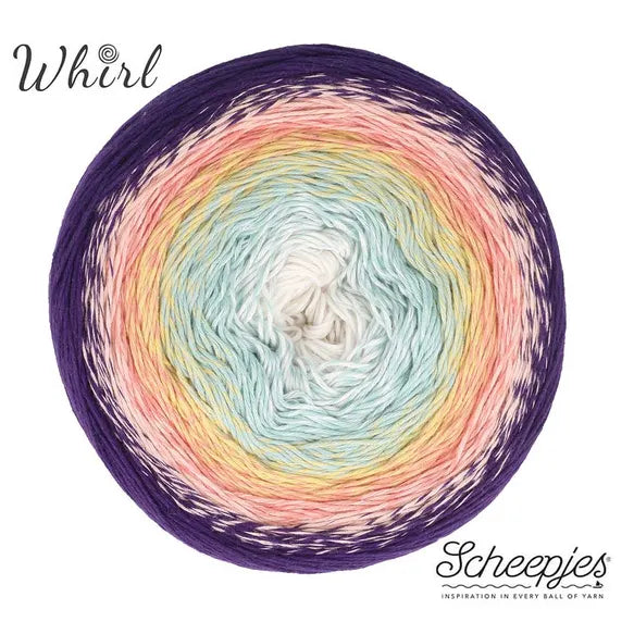 Scheepjes Cotton Whirl 707 Peach Breeze - 100% Organic Cotton
