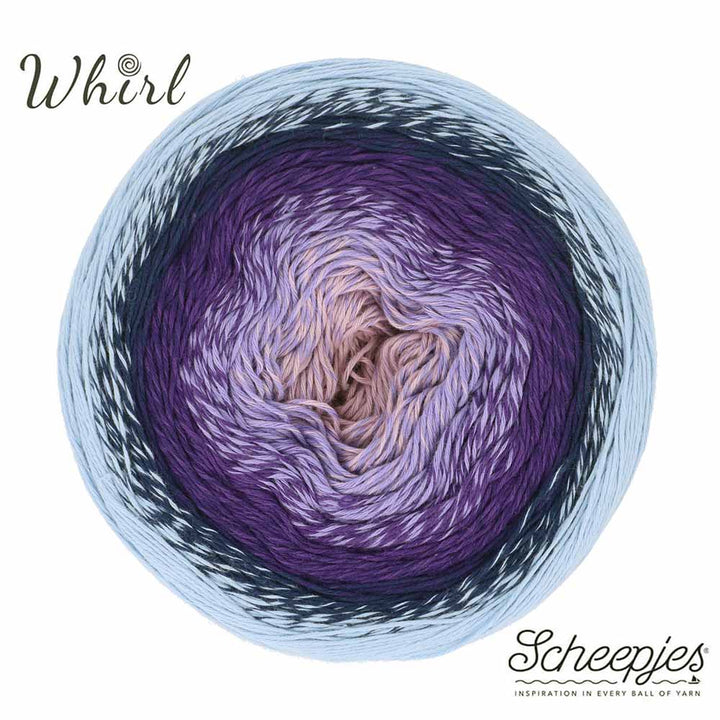 Scheepjes Cotton Whirl 722 Forest Fruit Juice - 100% Organic Cotton