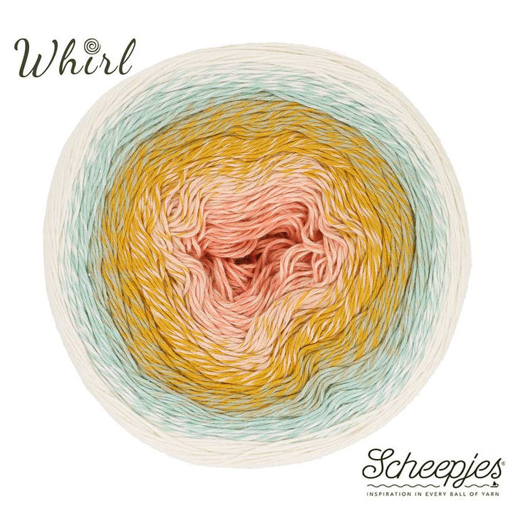 Scheepjes Cotton Whirl 728 Marshmellow - 100% Organic Cotton