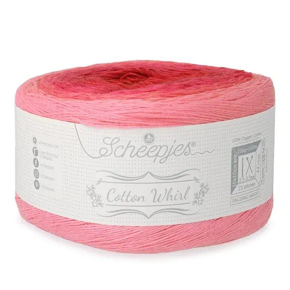 NEW!! Scheepjes Cotton Whirl 735 Spellbound - 100% Organic Cotton