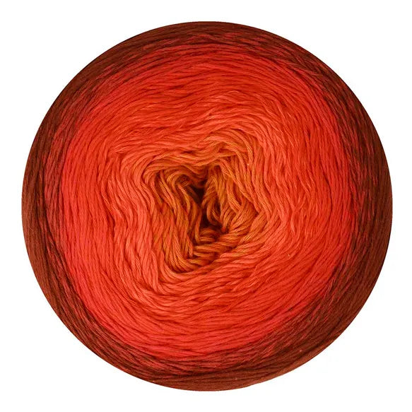 NEW!! Scheepjes Cotton Whirl 738 Crimson Cloak - 100% Organic Cotton
