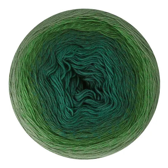 NEW!! Scheepjes Cotton Whirl 745 Fog and Foliage - 100% Organic Cotton