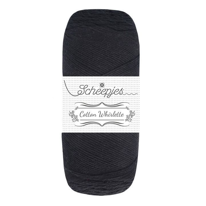 Scheepjes Cotton Whirlette - 809 Black Bean