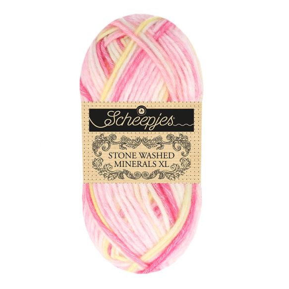 Scheepjes Stone Washed XL Minerals 908 Rhodonite Radiance