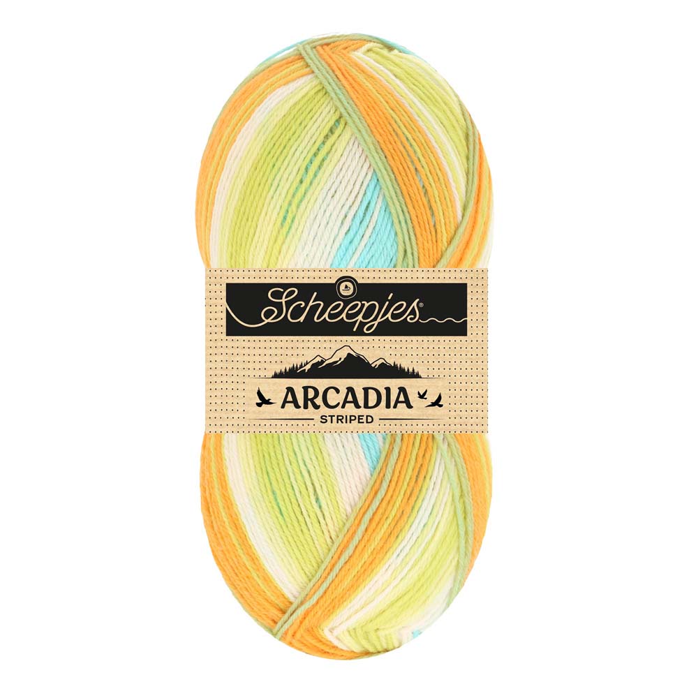 Scheepjes Arcadia Striped - 915 Tropical