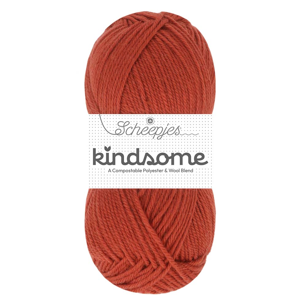 NEW!! Scheepjes Kindsome - 707 Rust Red