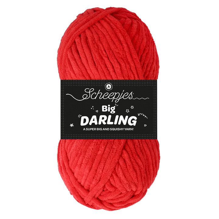 NEW!! Scheepjes Big Darling 150gm - Cherry 427