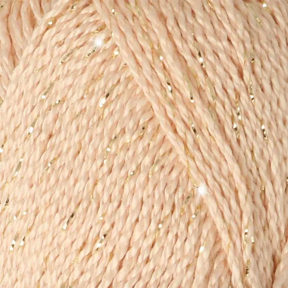 NEW!! Scheepjes Catona Shine 255-G Shell - Gold
