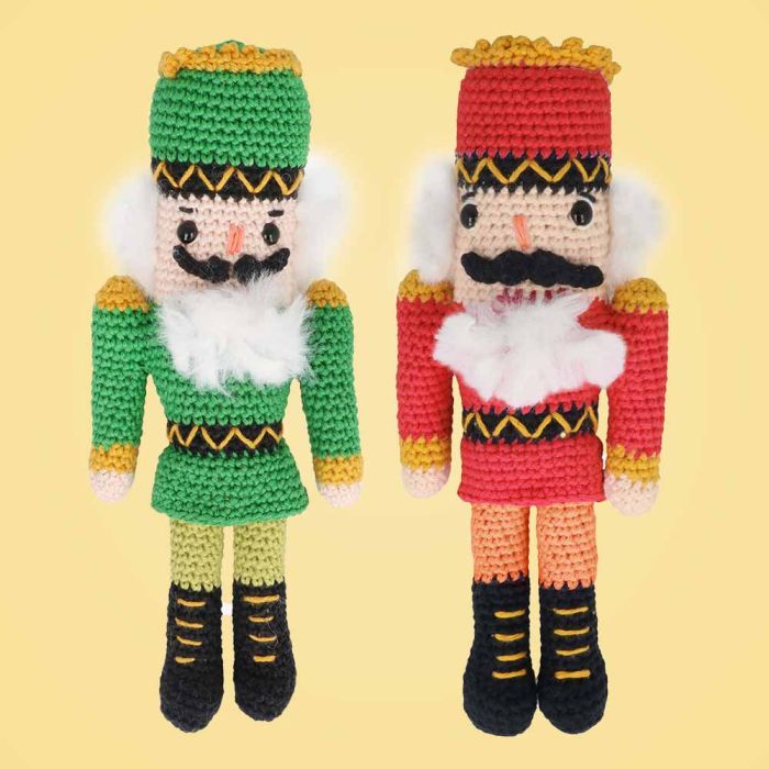 Nutcracker Crochet Kit Catona and Furry Tales - LAST ONES