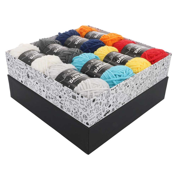 Scheepjes Little Darling Colour Packs Mini 25gm Balls - Space Pals