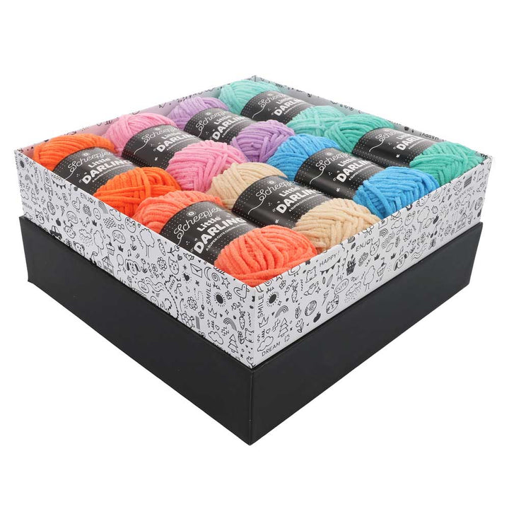 Scheepjes Little Darling Colour Packs Mini 25gm Balls - Aqua Crew