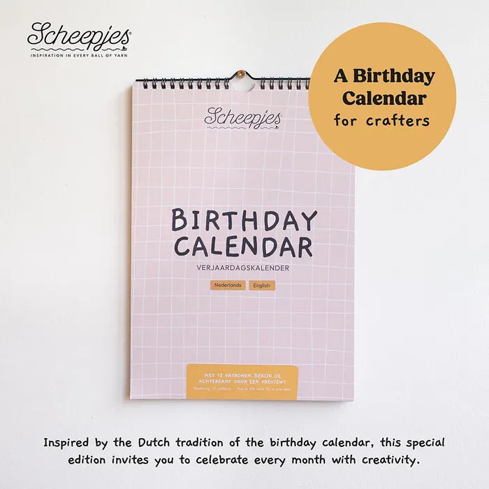 NEW!! Scheepjes Birthday Calendar - PREORDER