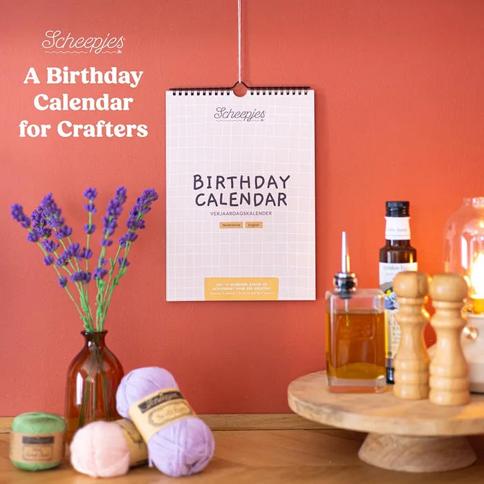 NEW!! Scheepjes Birthday Calendar - PREORDER