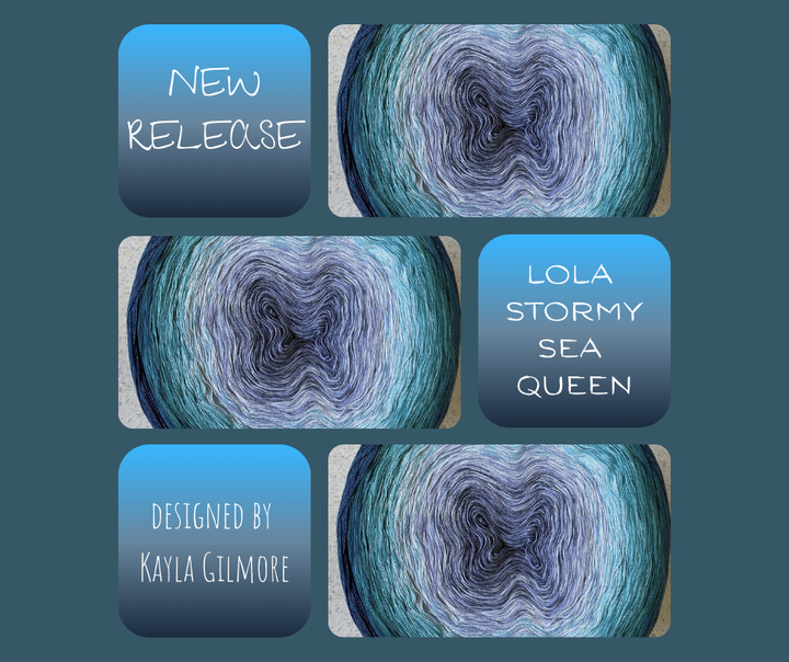 PREORDER BMY Design Series  -  Lola Stormy Sea Queen -  Designed by Kalya Gilmore