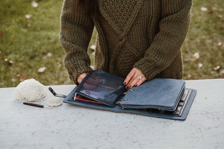 LAST ONE - Della Q Maker's Hook & Needle Notebook