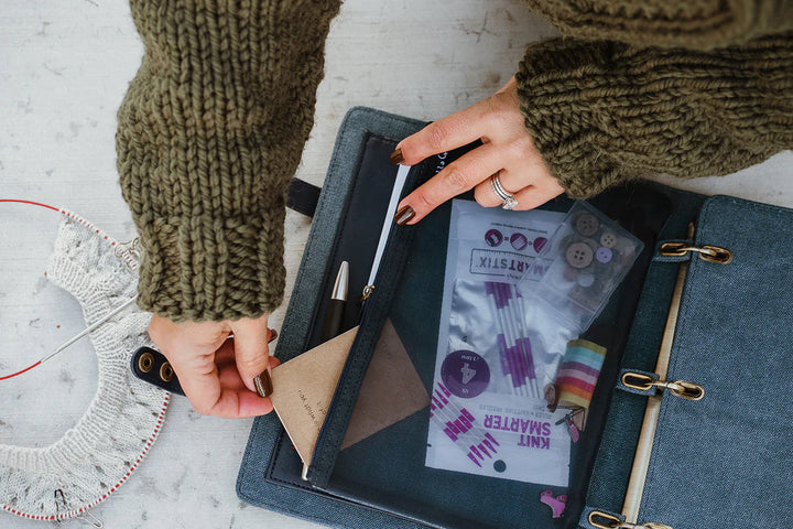 LAST ONE - Della Q Maker's Hook & Needle Notebook