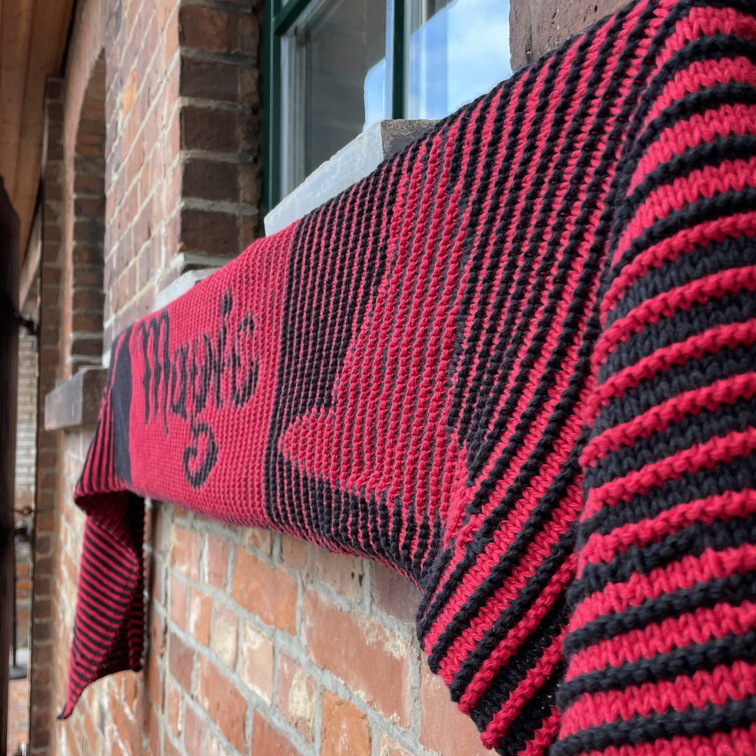 PREORDER Lola Illusion Knitted Scarf - Magic - 8ply