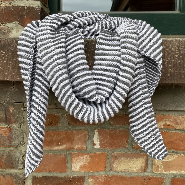 AVAILABLE NOW Lola Illusion Knitted Scarf Loving Cats - 8ply