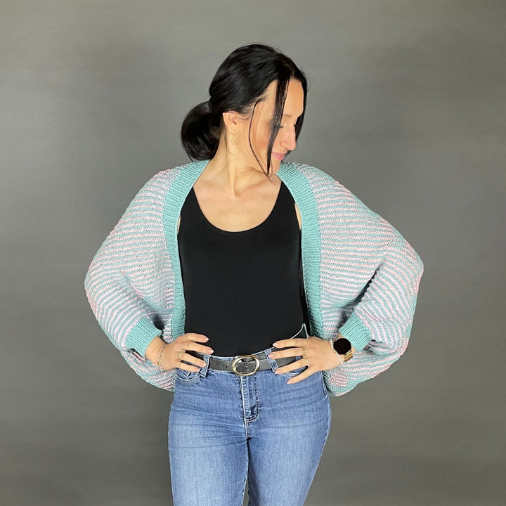 PREORDER Lola Illusion Knitted Soul Warmer - Love - 8ply