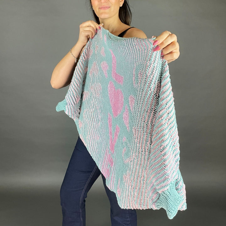 PREORDER Lola Illusion Knitted Soul Warmer - Love - 8ply