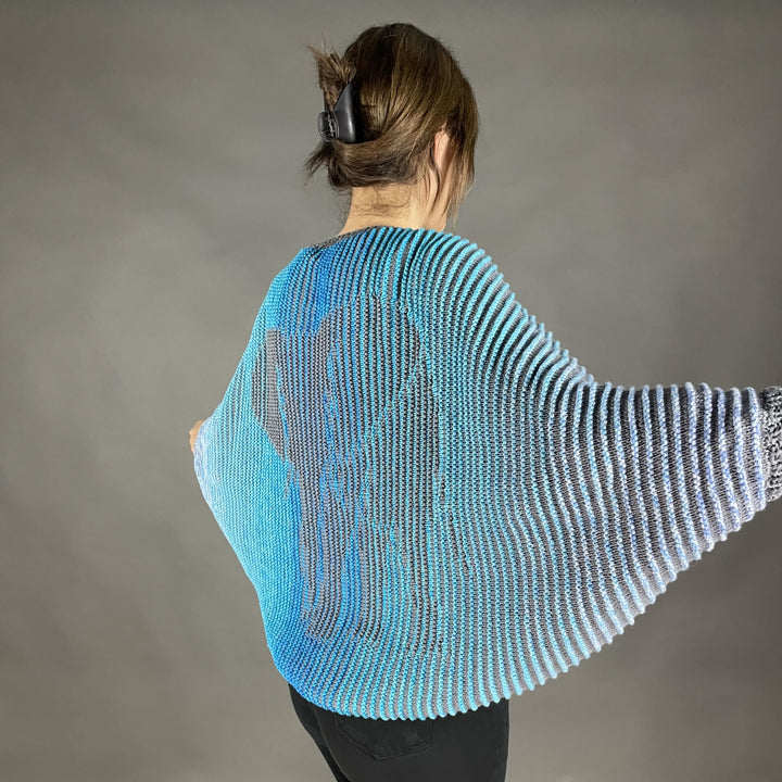 PREORDER Lola Illusion Knitted Soul Warmer - Elephant - 8ply