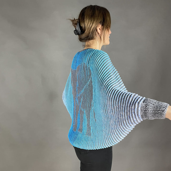 PREORDER Lola Illusion Knitted Soul Warmer - Elephant - 8ply