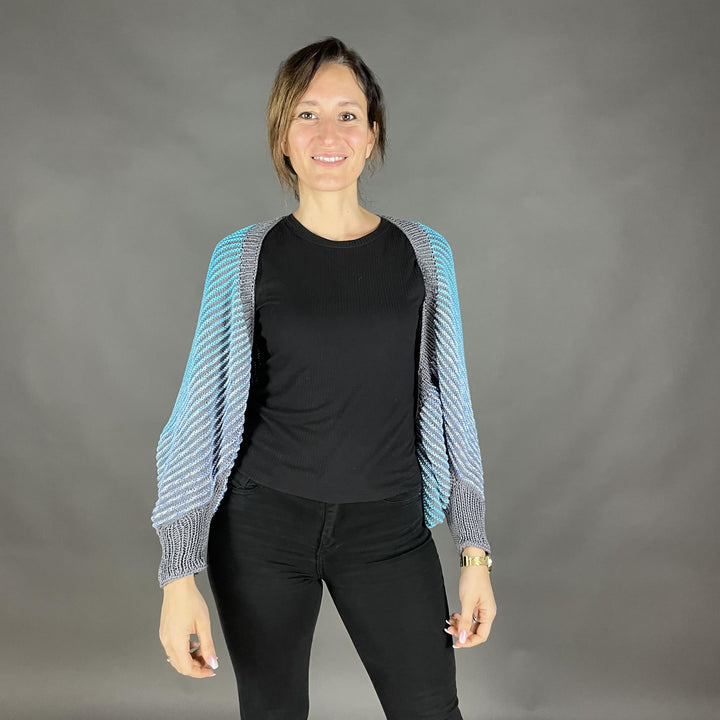 PREORDER Lola Illusion Knitted Soul Warmer - Elephant - 8ply