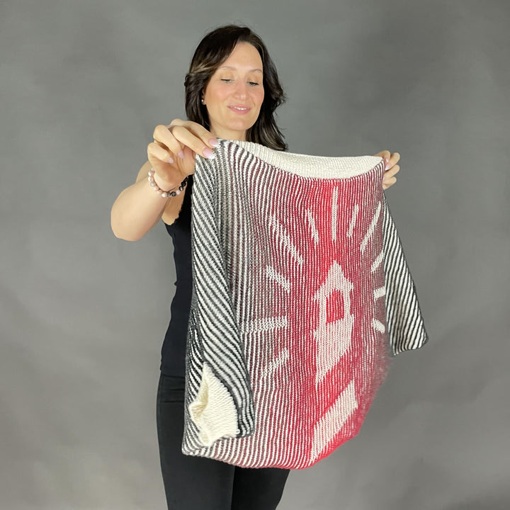 PREORDER Lola Illusion Knitted Soul Warmer - Lighthouse - 8ply