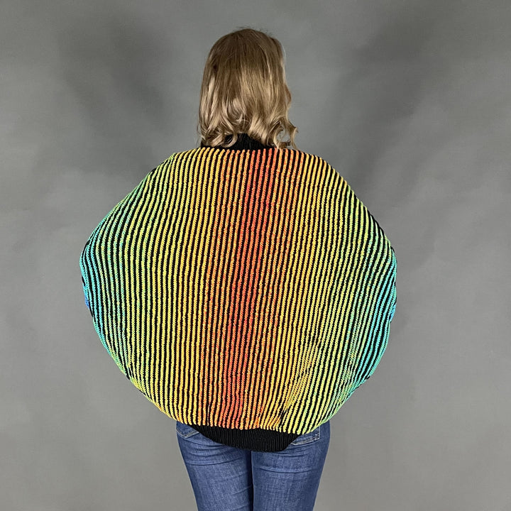 AVAILABLE NOW Lola Illusion Knitted Soul Warmer Spider Web - 8ply