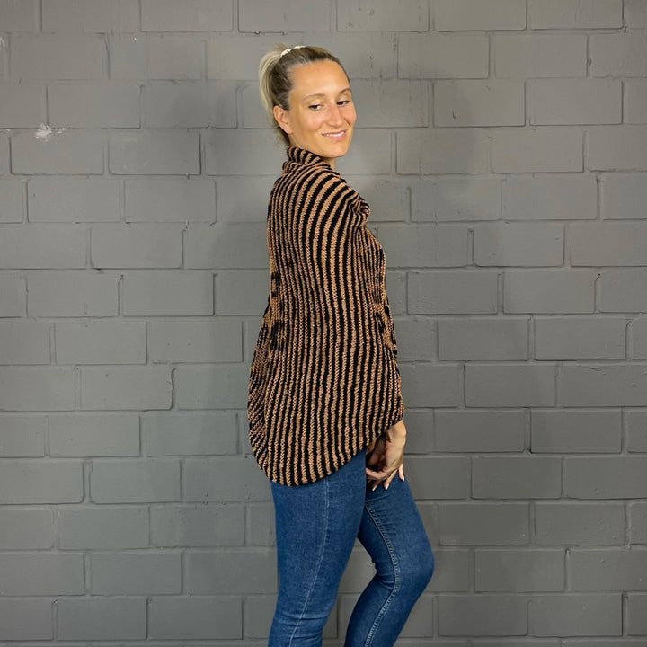 PREORDER Lola Illusion Knitted Shawl - Leo - 8ply