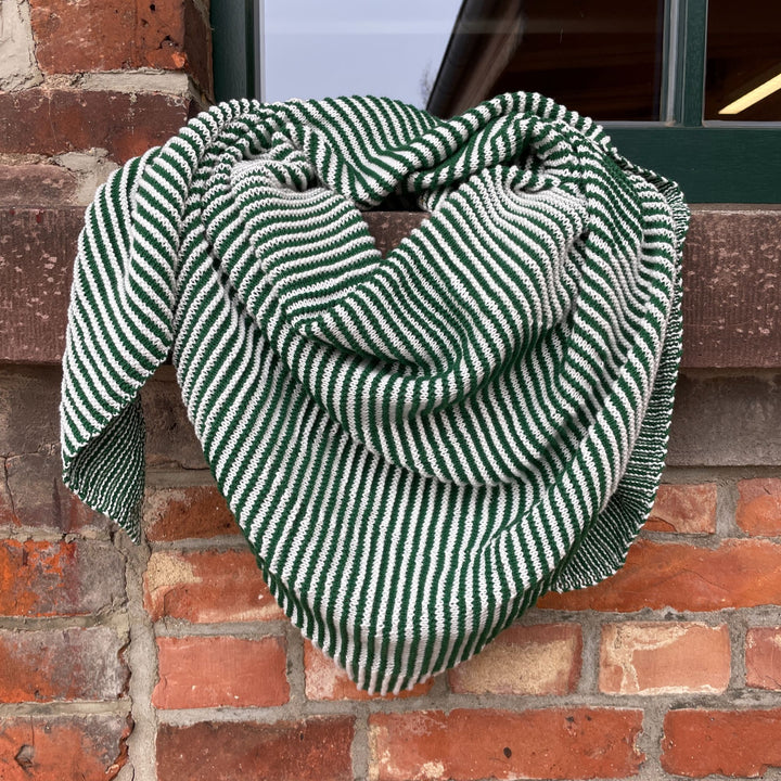 AVAILABLE NOW Lola Illusion Knitted Scarf Christmas Gnome - 4ply