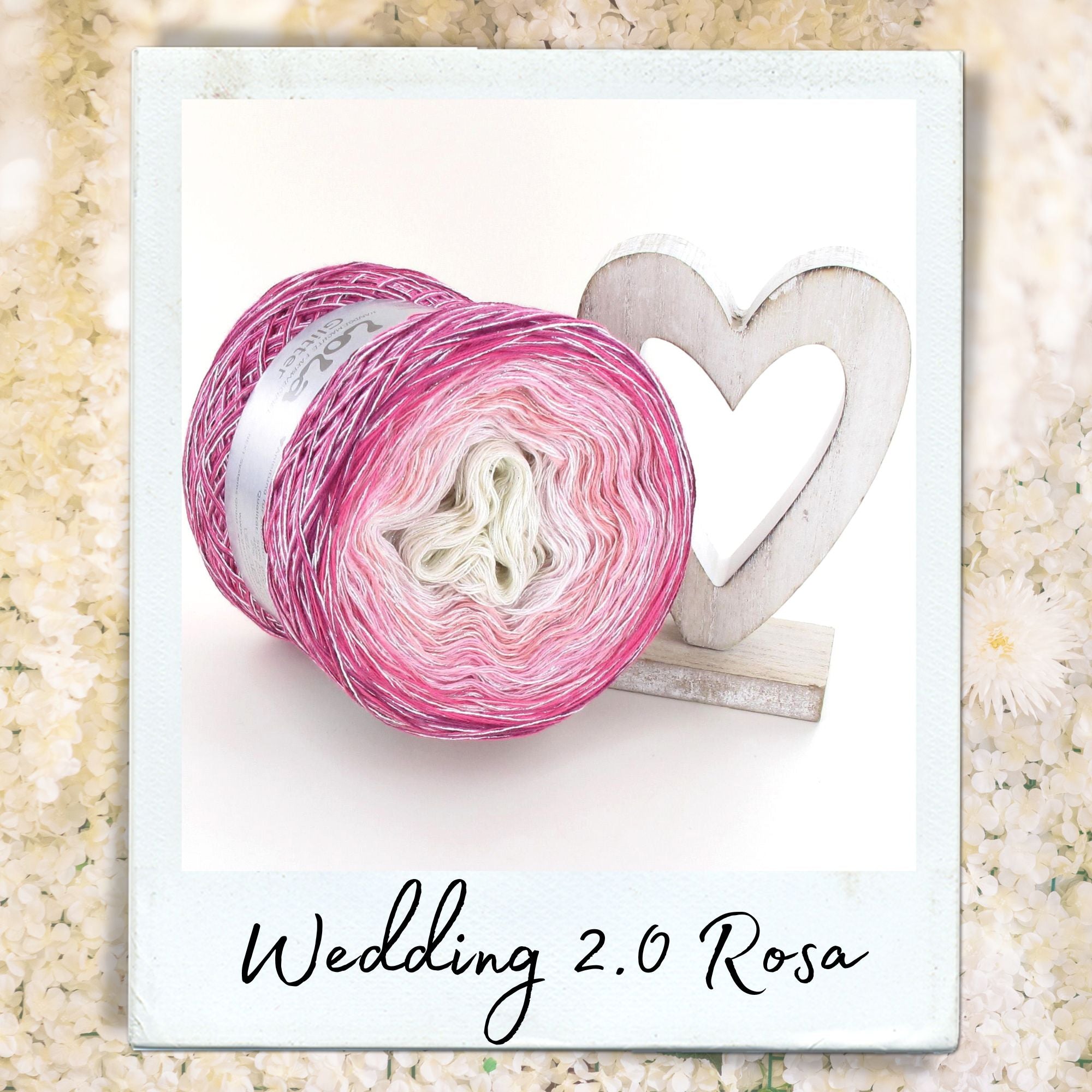 PREORDER Lola Glamour Wedding 2.0 Pink BELLEMAE YARNS