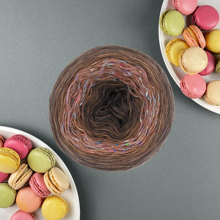 PREORDER Lola Macaron Tweed 254 Brownie