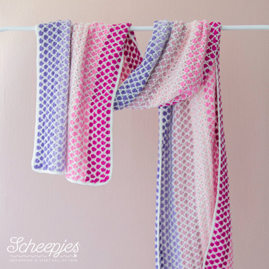 Ombre Embrace Wrap Scheepjes Design