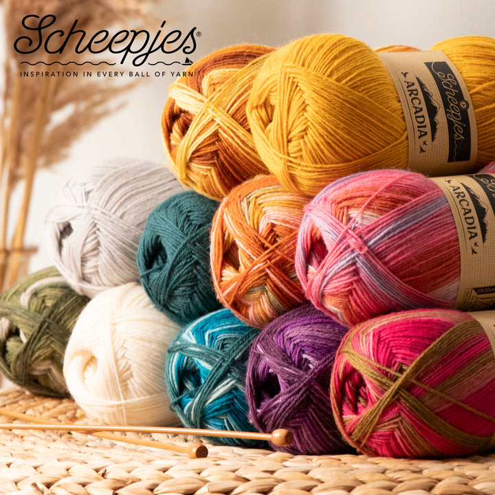 Scheepjes Arcadia Striped - 905 Rainforest