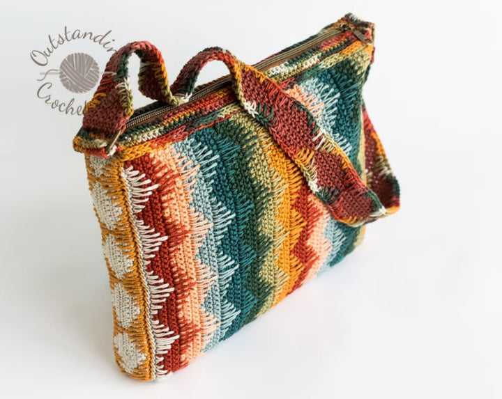 Patcha Crochet Bag designed by Natalia Kononova