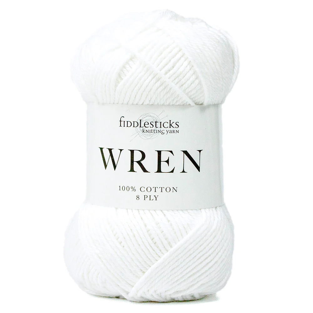 Fiddlesticks Wren - W002 White