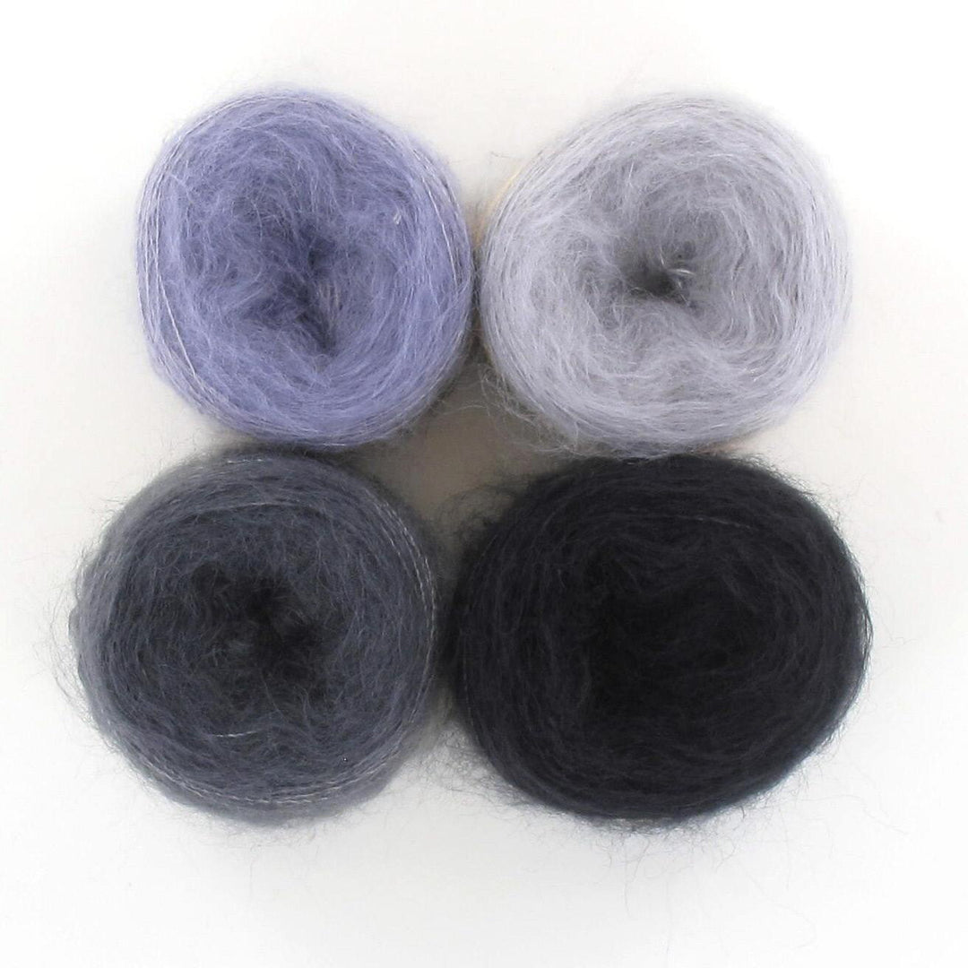 Diva Mohair Prism Set Greys