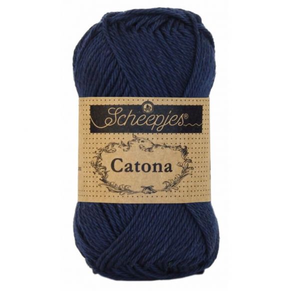 Scheepjes Catona 25gm - 124 Ultramarine