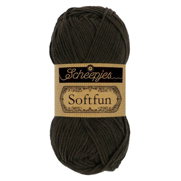 Scheepjes Soft Fun 2628 Charcoal