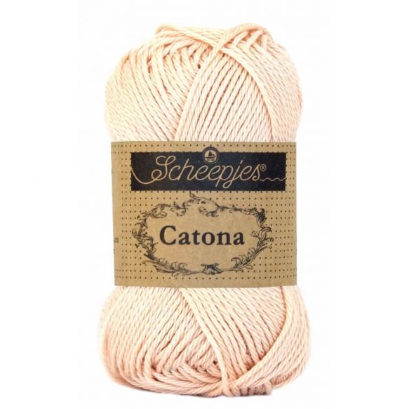 Scheepjes Catona 25gm - 263 Petal Peach
