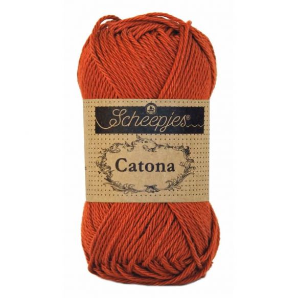 Scheepjes Catona 50gm - 388 Rust