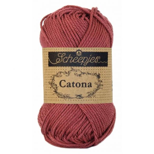 Scheepjes Catona 25gm - 396 Rose Wine