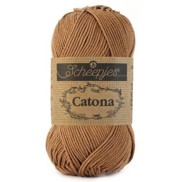 Scheepjes Catona 25gm - 503 Hazelnut