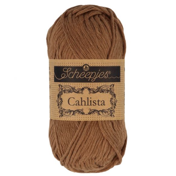 Scheepjes CAHLISTA 50gm 157 Root Beer