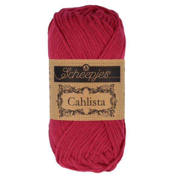 Scheepjes CAHLISTA 50gm 192 Scarlet