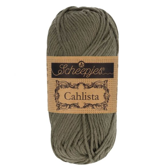 Scheepjes CAHLISTA 50gm 387 Dark Olive